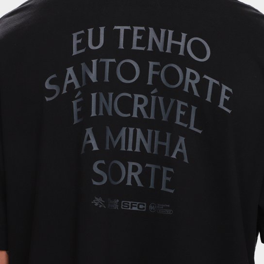 Camiseta Santos Oversized Masculina