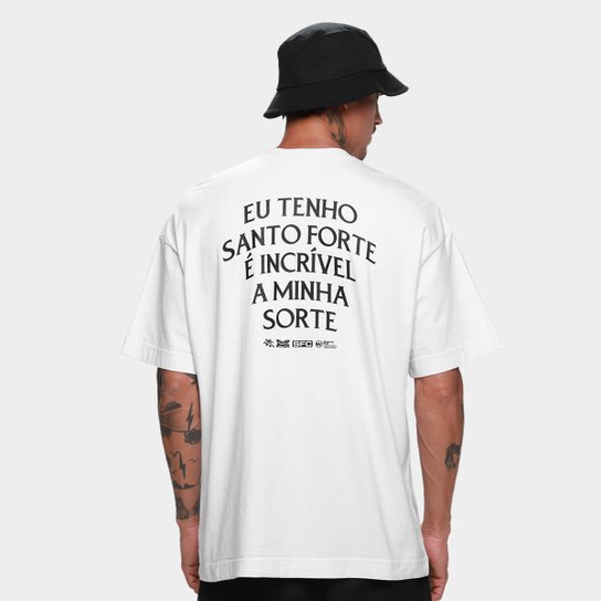 Camiseta Santos Oversized Masculina