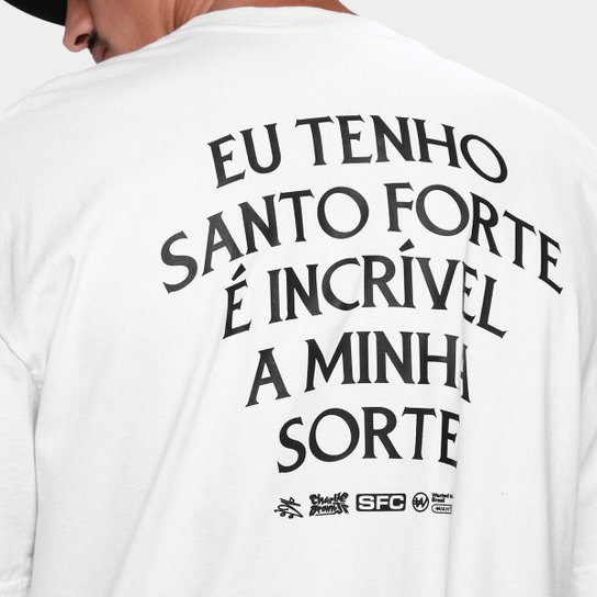 Camiseta Santos Oversized Masculina