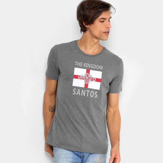 Camiseta Santos The Kingdom Torcedor Umbro Masculina