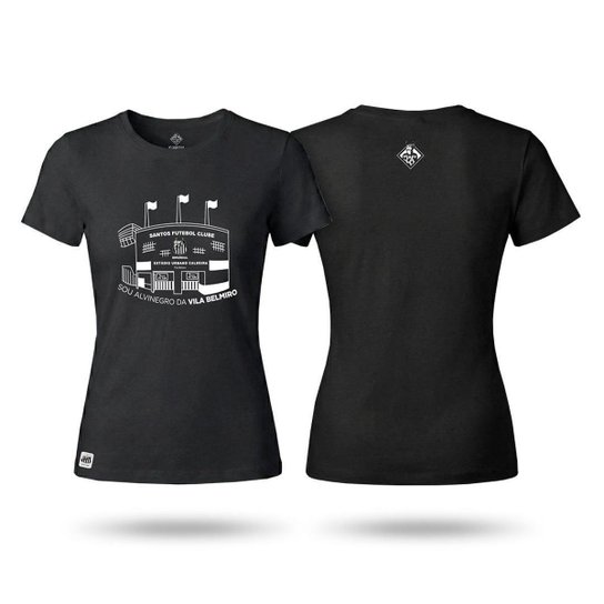Camiseta Santos | VILA BELMIRO - Feminina | Zé Carretilha