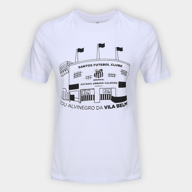 Camiseta Santos Vila Belmiro Feminina