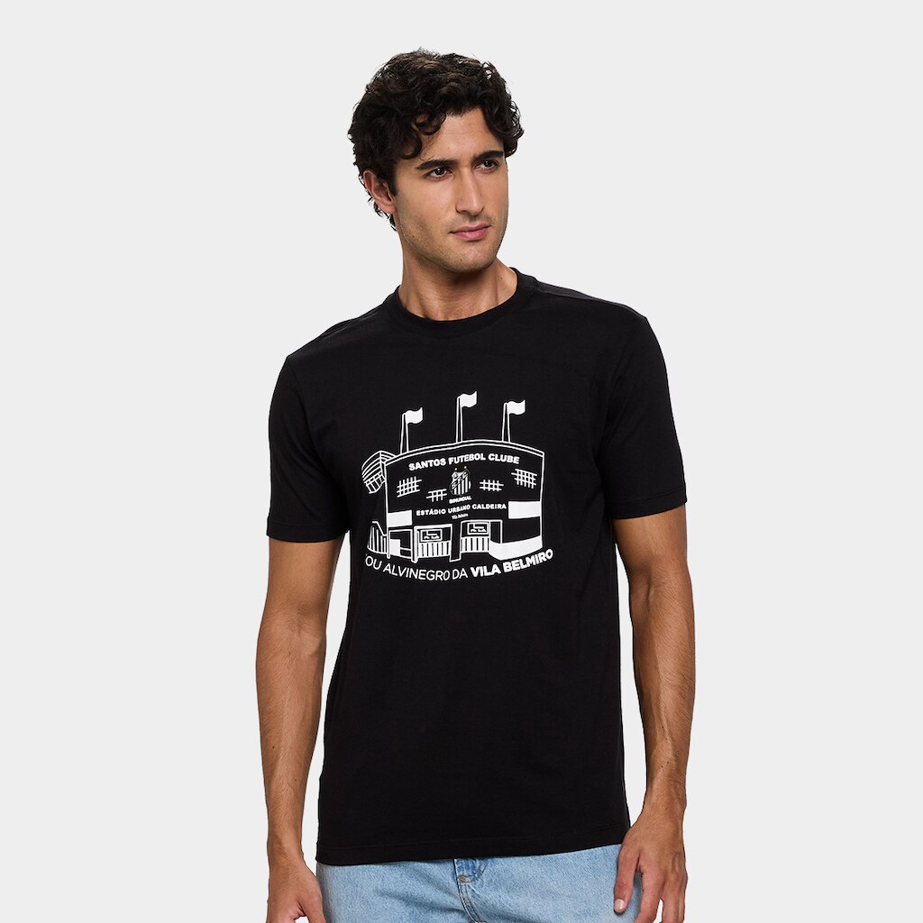 Camiseta Santos Vila Belmiro Masculina