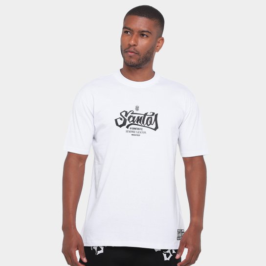 Camiseta Santos Vivo Pelo Santos Masculina
