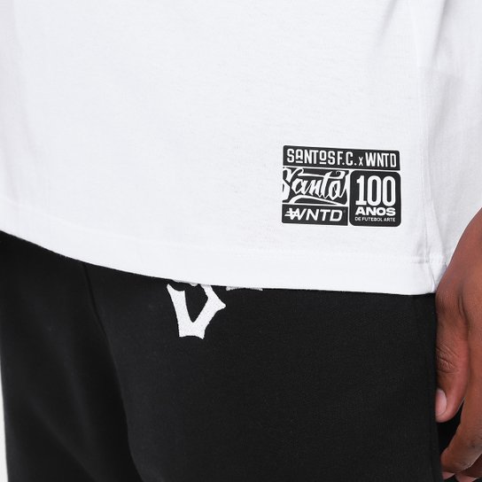 Camiseta Santos Vivo Pelo Santos Masculina