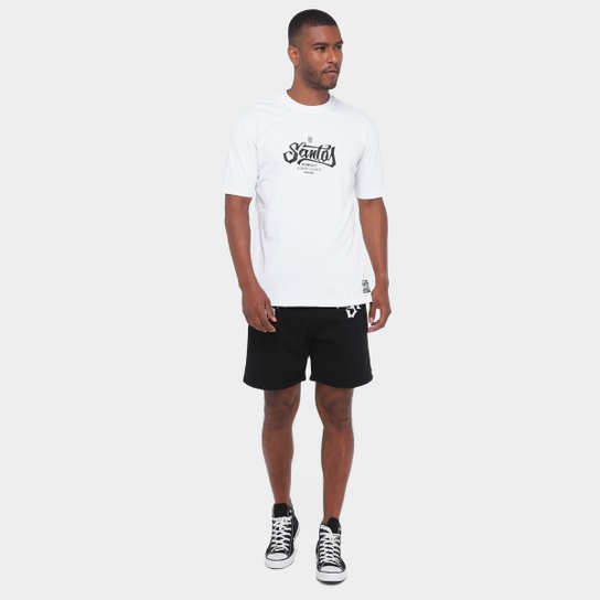 Camiseta Santos Vivo Pelo Santos Masculina