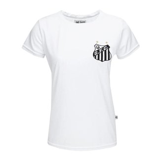 CAMISETA SURF CENTER SANTOS CLASSIC COROA FEMININA