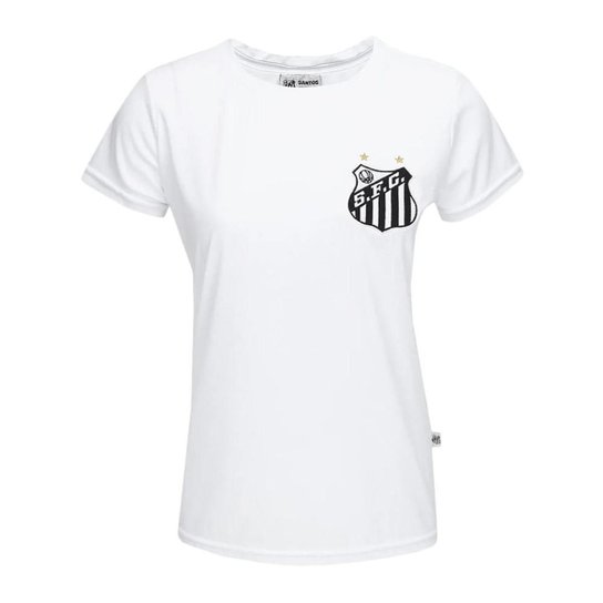 CAMISETA SURF CENTER SANTOS CLASSIC COROA FEMININA