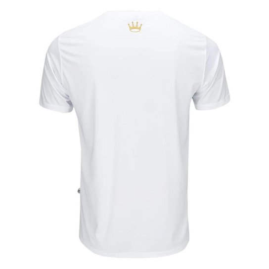 CAMISETA SURF CENTER SANTOS CLASSIC COROA MASCULINO - BRANCO P