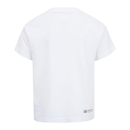 CAMISETA SURF CENTER SANTOS CLASSIC JUVENIL - BRANCO 16