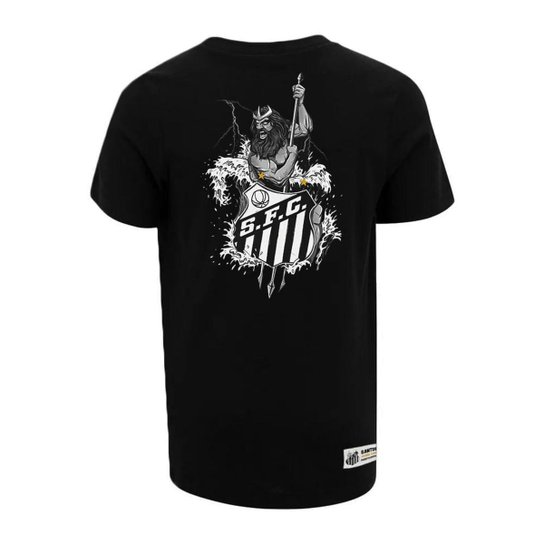 CAMISETA SURF CENTER SANTOS CLASSIC JUVENIL