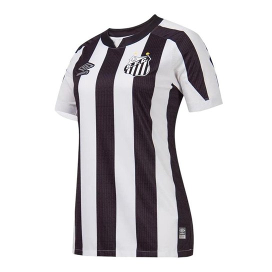 Camiseta Umbro Santos Of. 2 2022 (Atleta) Feminino