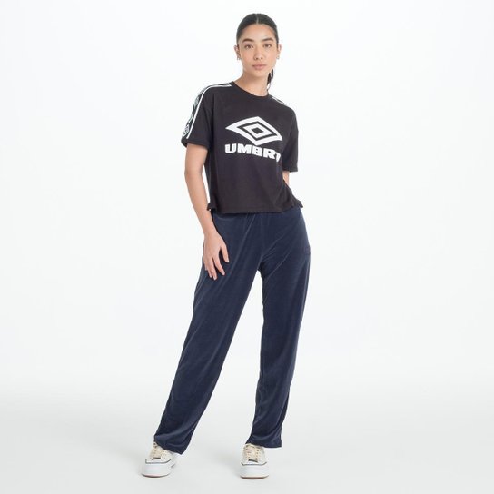 Camiseta Umbro Traditional Diamond Large Feminina