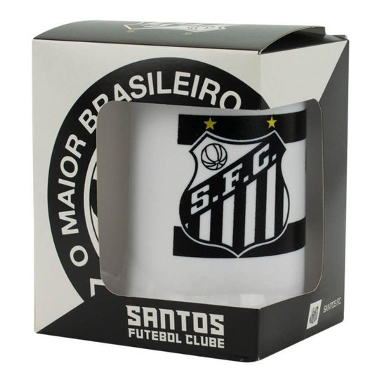 Caneca Branca Gel Isolante Térmico 400ml  Santos