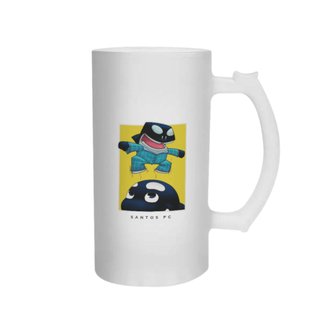 Caneca de Chopp Santos Oficial Baleinha e Baleião