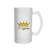 Caneca de Chopp Santos Oficial Eterno Rei - Branco