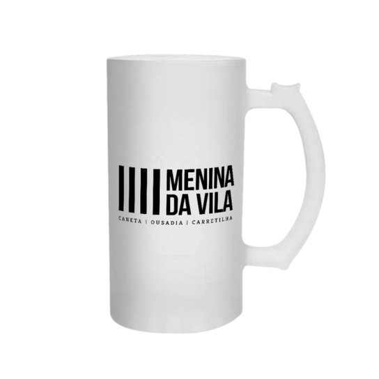 Caneca de Chopp Santos Oficial Menina da Vila