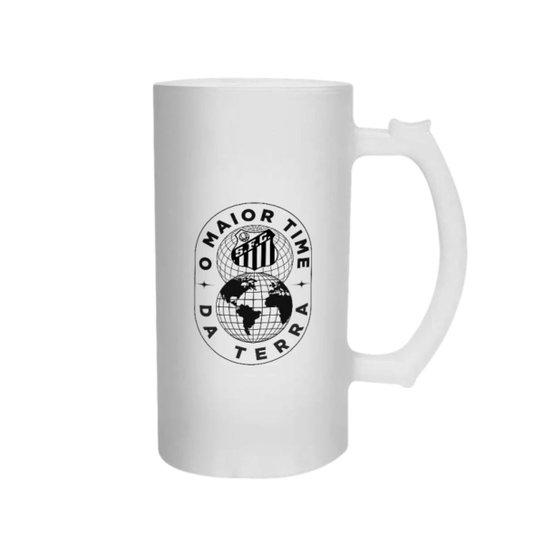 Caneca de Chopp Santos Oficial O Maior Time da Terra