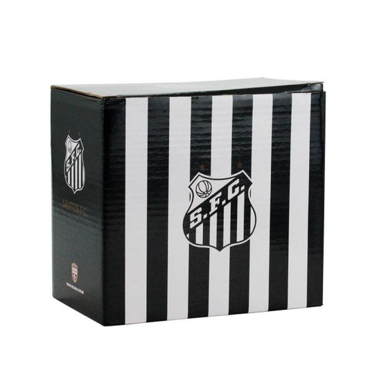 Caneca De Vidro Gigante Com Campainha 650ml - Santos