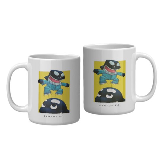 Caneca Santos Oficial Baleinha e Baleião