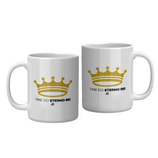Caneca Santos Oficial Eterno Rei