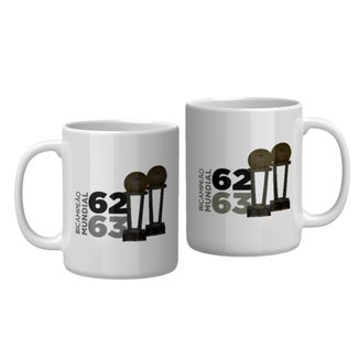 Caneca Santos Oficial Mundial 62 63