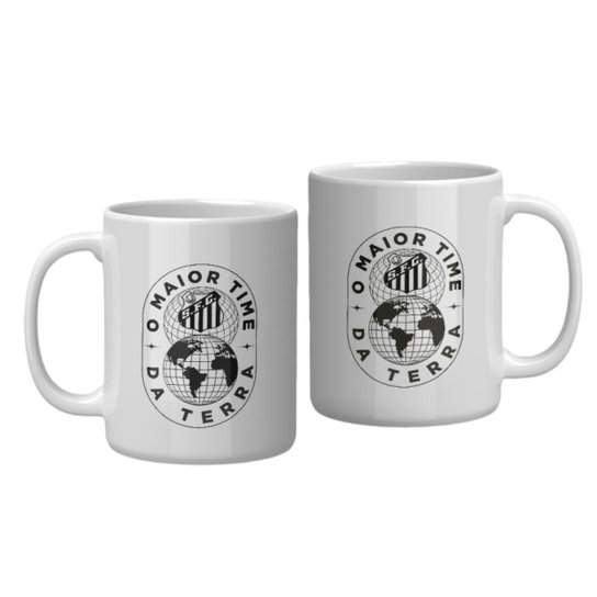 Caneca Santos Oficial O Maior Time da Terra