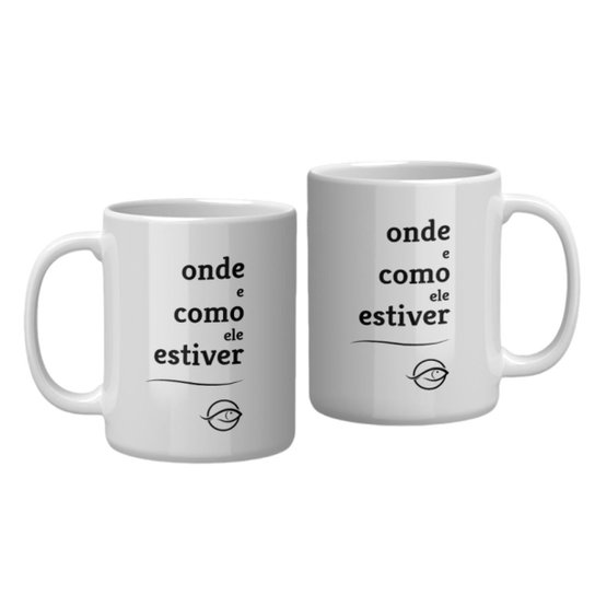 Caneca Santos Oficial Onde e Como ele Estiver