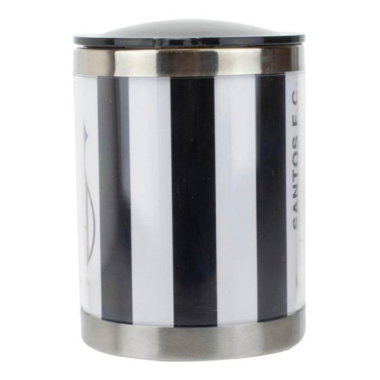 Caneca Térmica Com Tampa 450ml Listrada - Santos