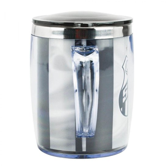 Caneca Térmica Com Tampa 450ml Santos Bi Mundial