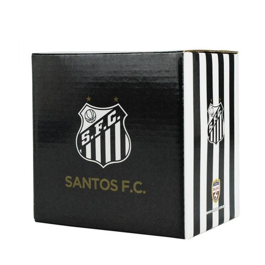 Caneca Térmica Com Tampa 450ml Santos Bi Mundial