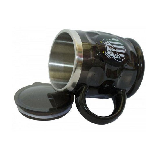 Caneca Térmica Com Tampa 500ml - Santos