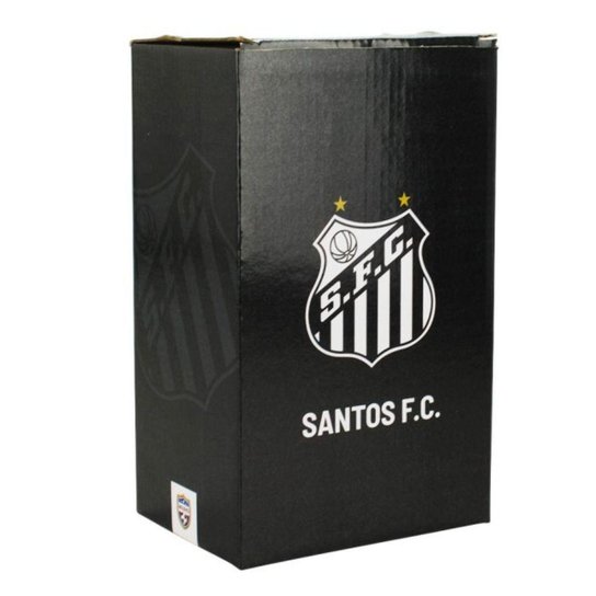 Caneca Vidro Opaca Canudo E Tampa 1200ml - Santos