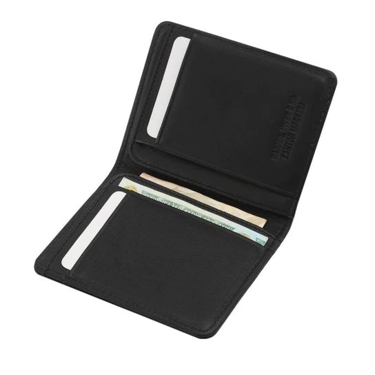 Carteira de Couro Santos 1962 Preto