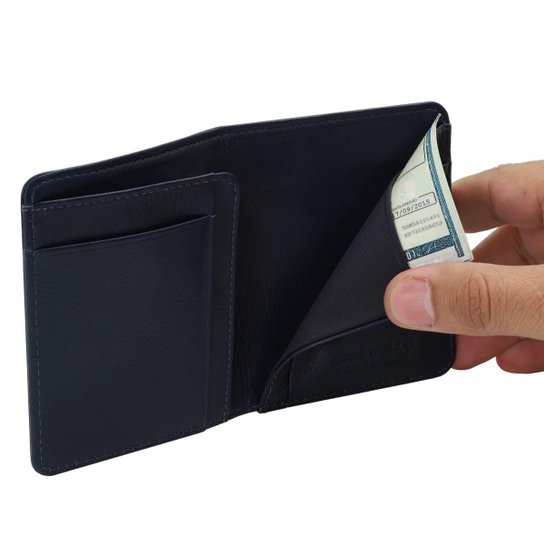 Carteira de Couro Santos FC 1962