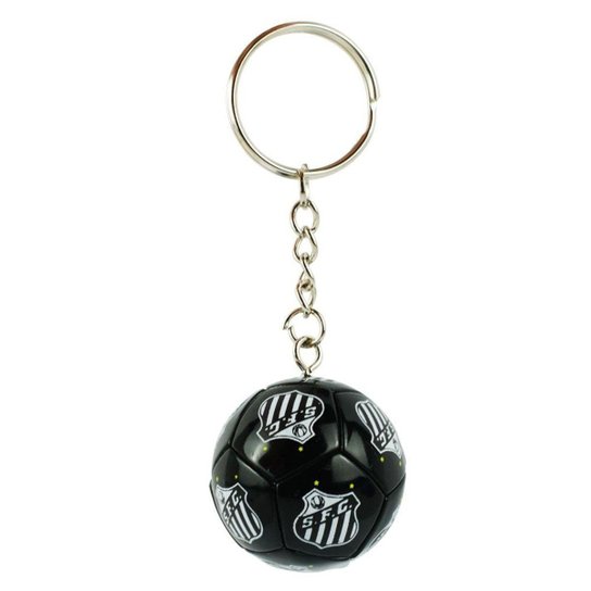 Chaveiro Bola Futebol 4cm - Santos