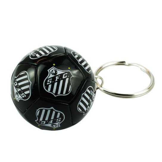 Chaveiro Bola Futebol 4cm - Santos