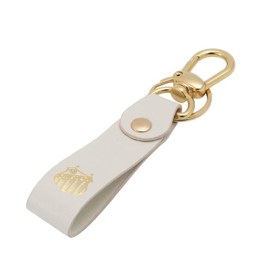 Chaveiro de Couro Santos FC