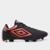 Chuteira Campo Umbro Adamant Master Class Club Unissex - Preto+Vermelho