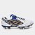 Chuteira Campo Umbro Adamant Master Class Pro SG Kintsugi Unissex - Branco+dourado