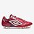 Chuteira Campo Umbro Adamant Master Class Pro Unissex - Branco+Vinho