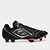 Chuteira Campo Umbro Adamant Master Class Pro Unissex - Preto+Prata