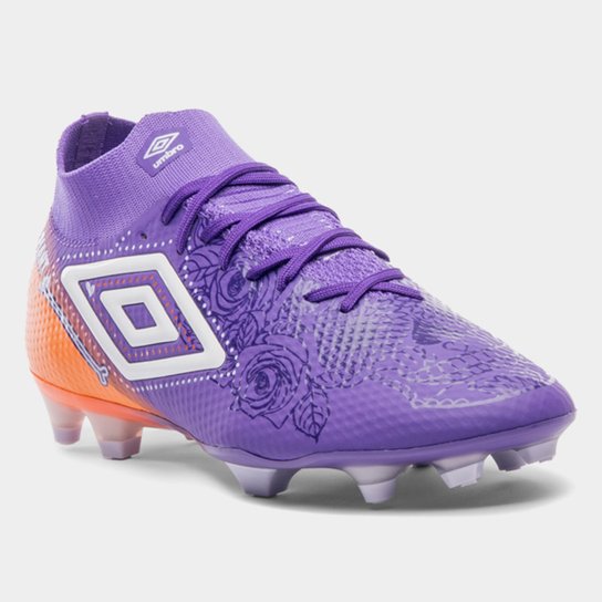 Chuteira Campo Umbro Adamant Top Speed Pro Dia De Los Muertos Unissex