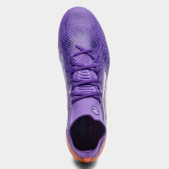 Chuteira Campo Umbro Adamant Top Speed Pro Dia De Los Muertos Unissex