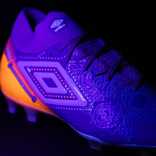 Chuteira Campo Umbro Adamant Top Speed Pro Dia De Los Muertos Unissex