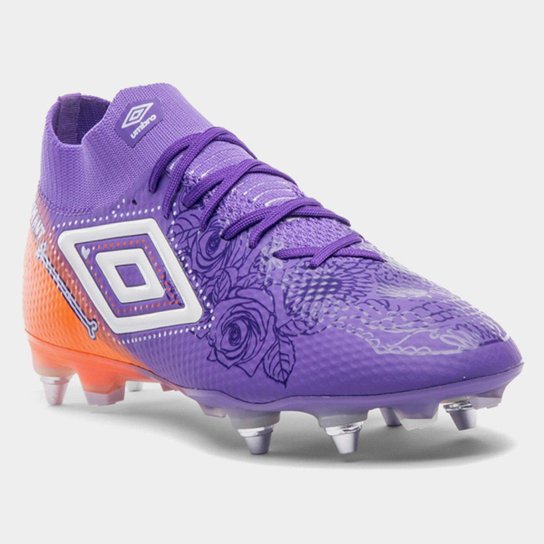 Chuteira Campo Umbro Adamant Top Speed Pro Sg Dia De Los Muertos Unissex