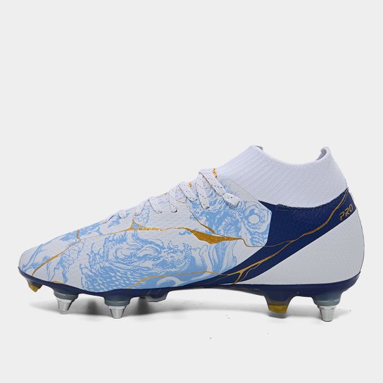 Chuteira Campo Umbro Adamant Top Speed Pro SG Kintsugi Unissex