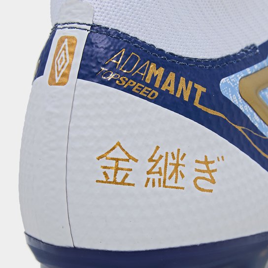 Chuteira Campo Umbro Adamant Top Speed Pro SG Kintsugi Unissex