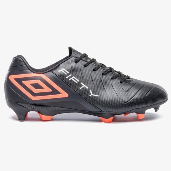Chuteira Campo Umbro Fifty VI Unissex Preto