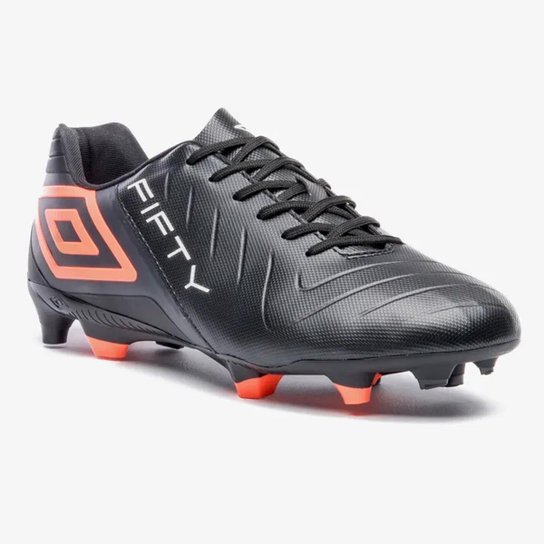 Chuteira Campo Umbro Fifty VI Unissex Preto